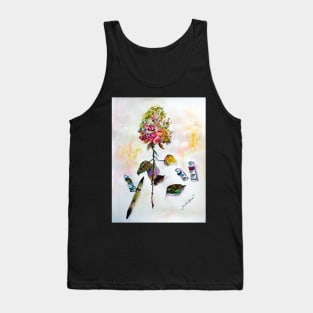 Still Life with Flowers and Artist Objects Tank Top